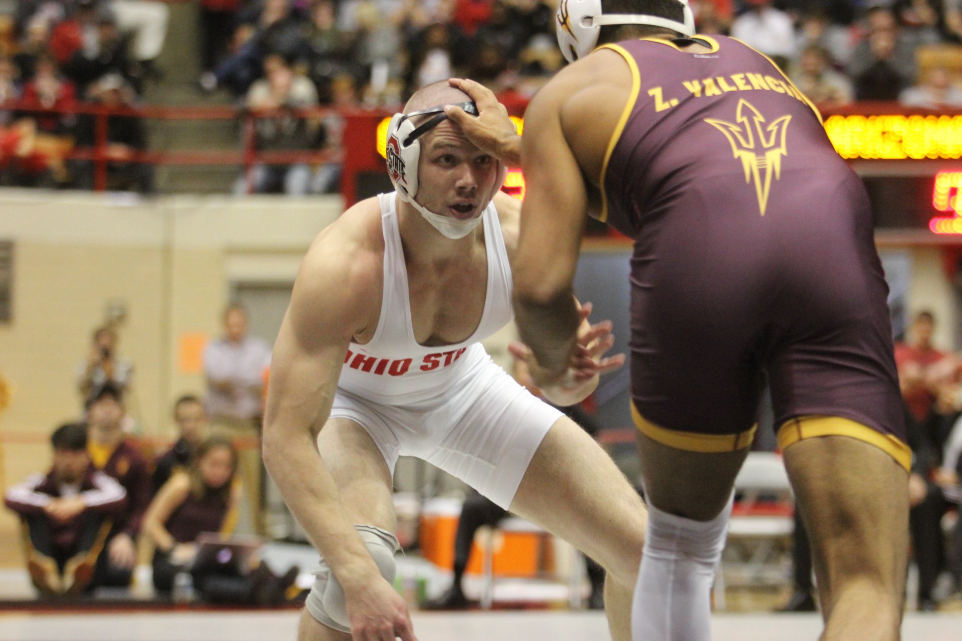 Wrestling: Ohio State defeats Arizona State 31-12 in home-opening dual meet | The Lantern