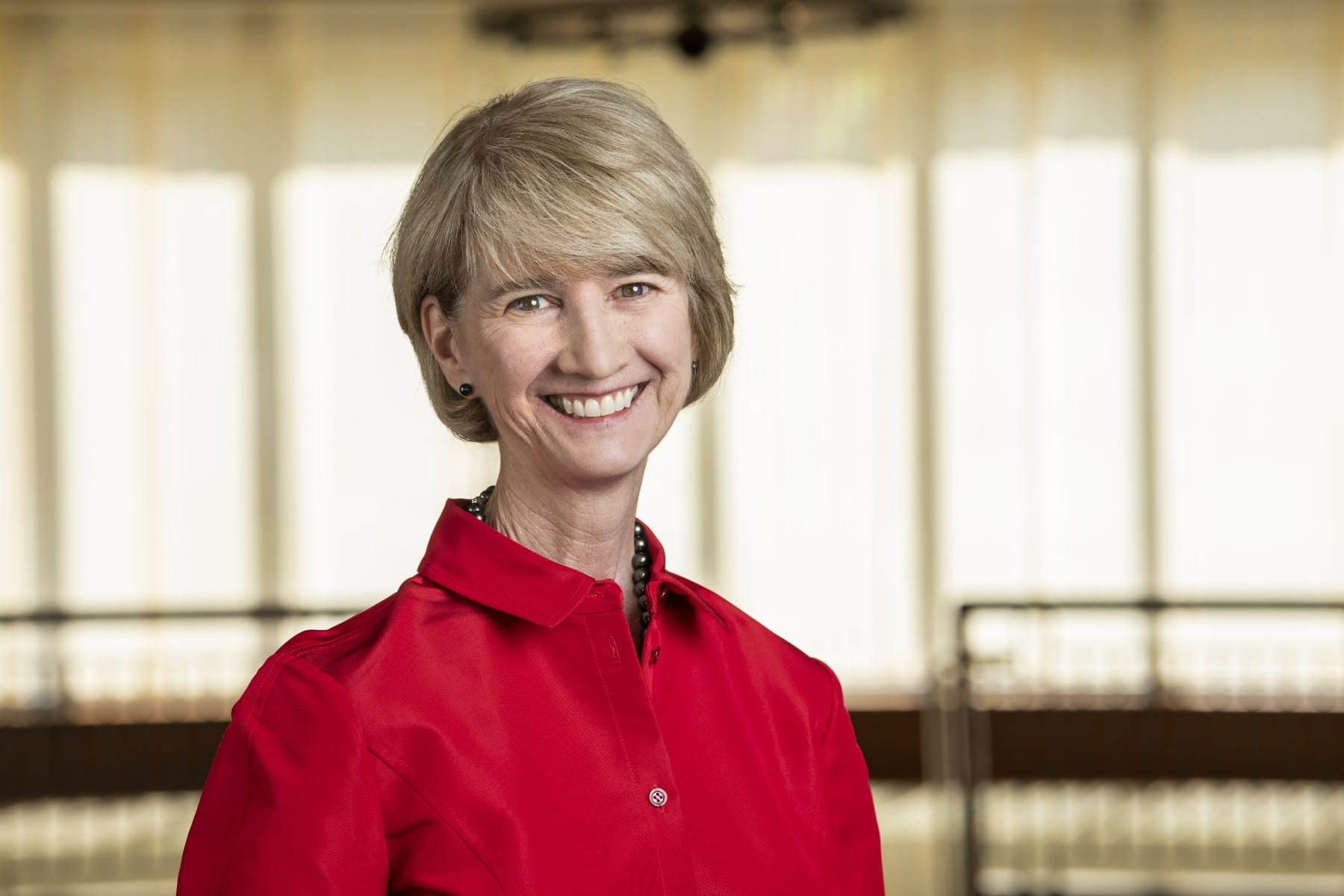 Kristina M. Johnson is stepping down from her position as chancellor of the State University of New York to become the next president of Ohio State University. | Credit: Courtesy of Ohio State