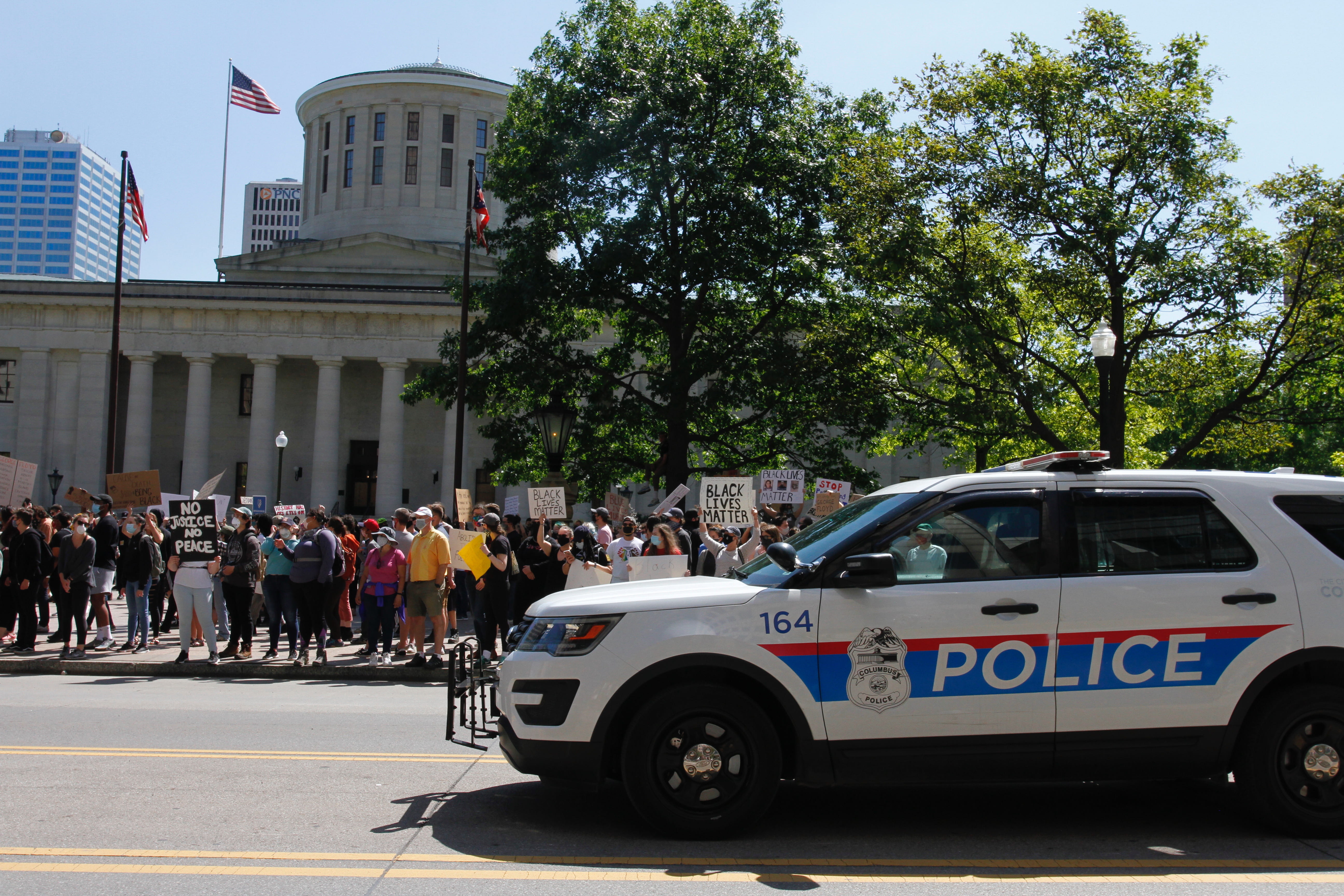 Columbus Police union looking to stop interviews regarding potential potential misconduct during summer protests
