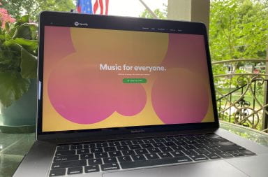 Music streaming services are an important part of the college experience and both Apple Music and Spotify Premium cost $4.99 a month with a student subscription. Credit: Mackenzie Shanklin | Assistant Photo Editor
