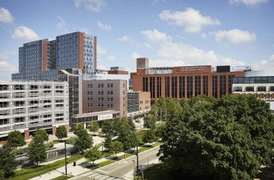 University Hospital buildings