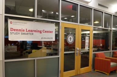 the outside of the dennis learning center