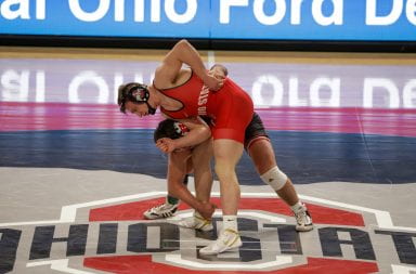 Ohio State sophomore Gavin Hoffman ties up with Rutgers sophomore Billy Janzer
