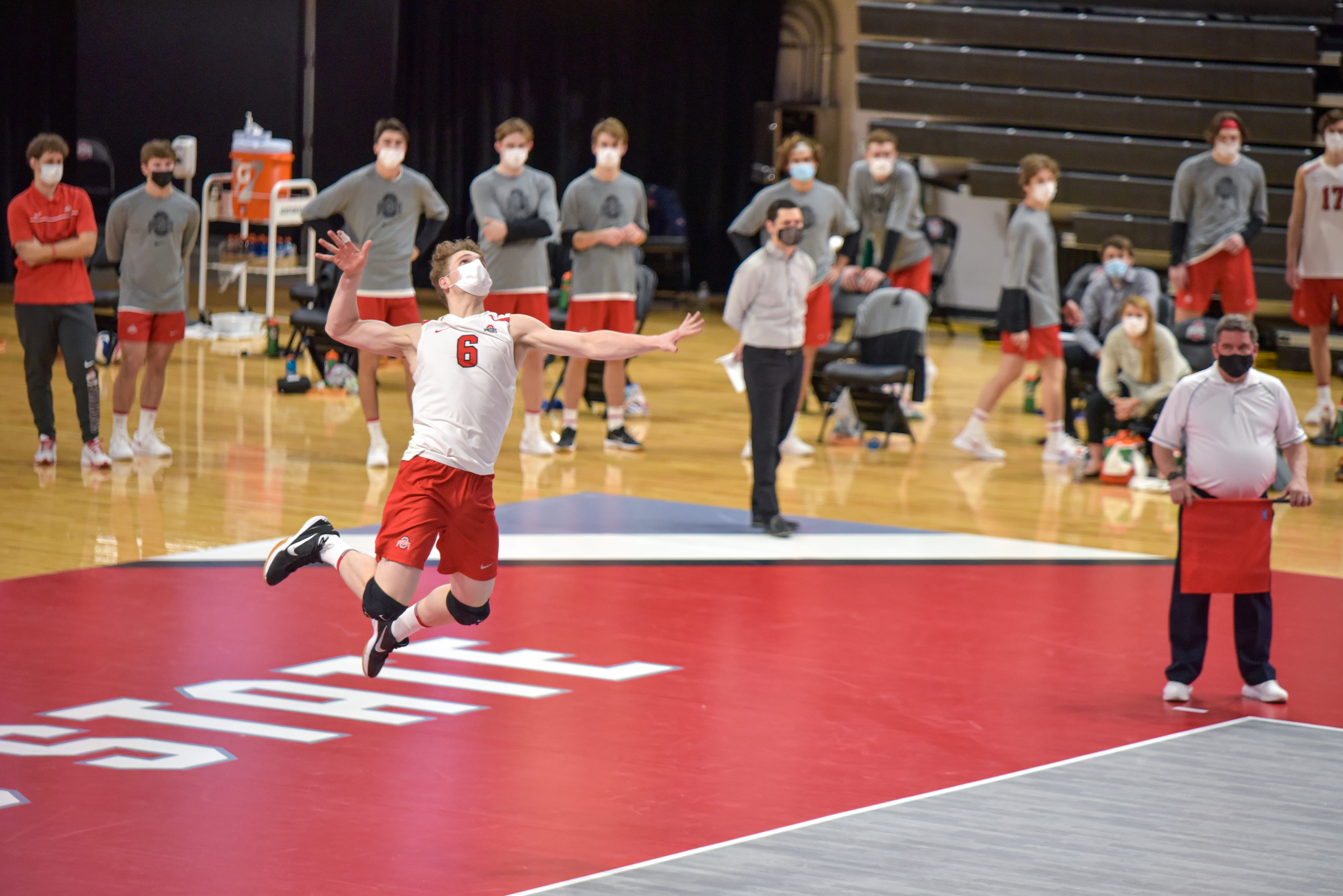 Men’s Volleyball: Buckeyes split series with Hawks to close out the regular season