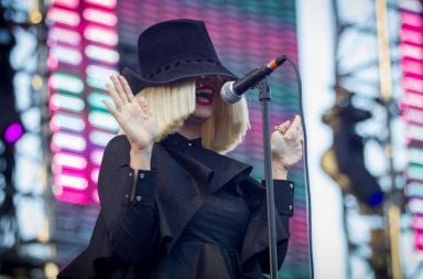 Sia performs during the Wango Tango concert at the StubHub Center on May 9, 2015 in Carson, California.