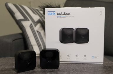 two blink outdoor security cameras