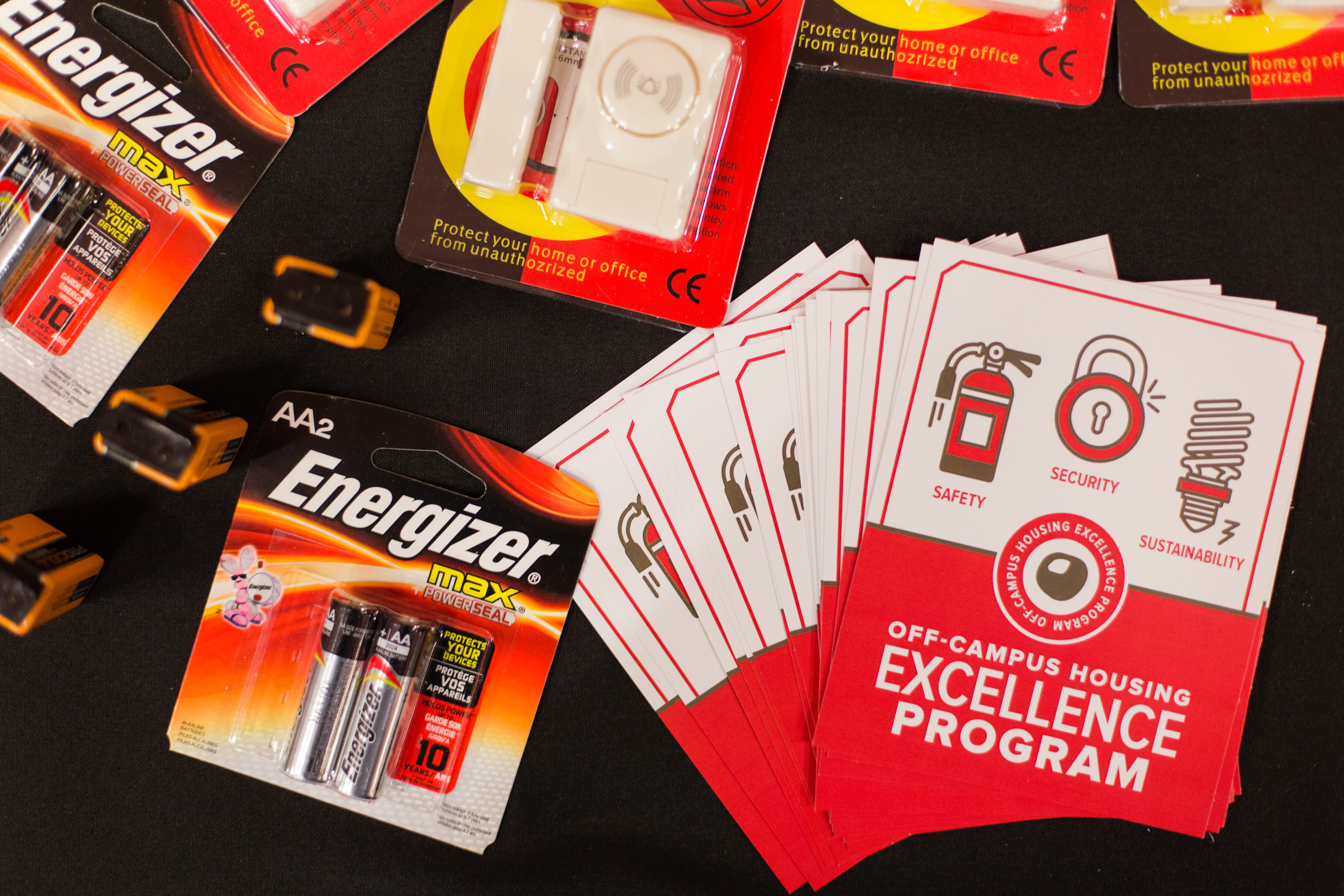 energizer batteries and other home security devices