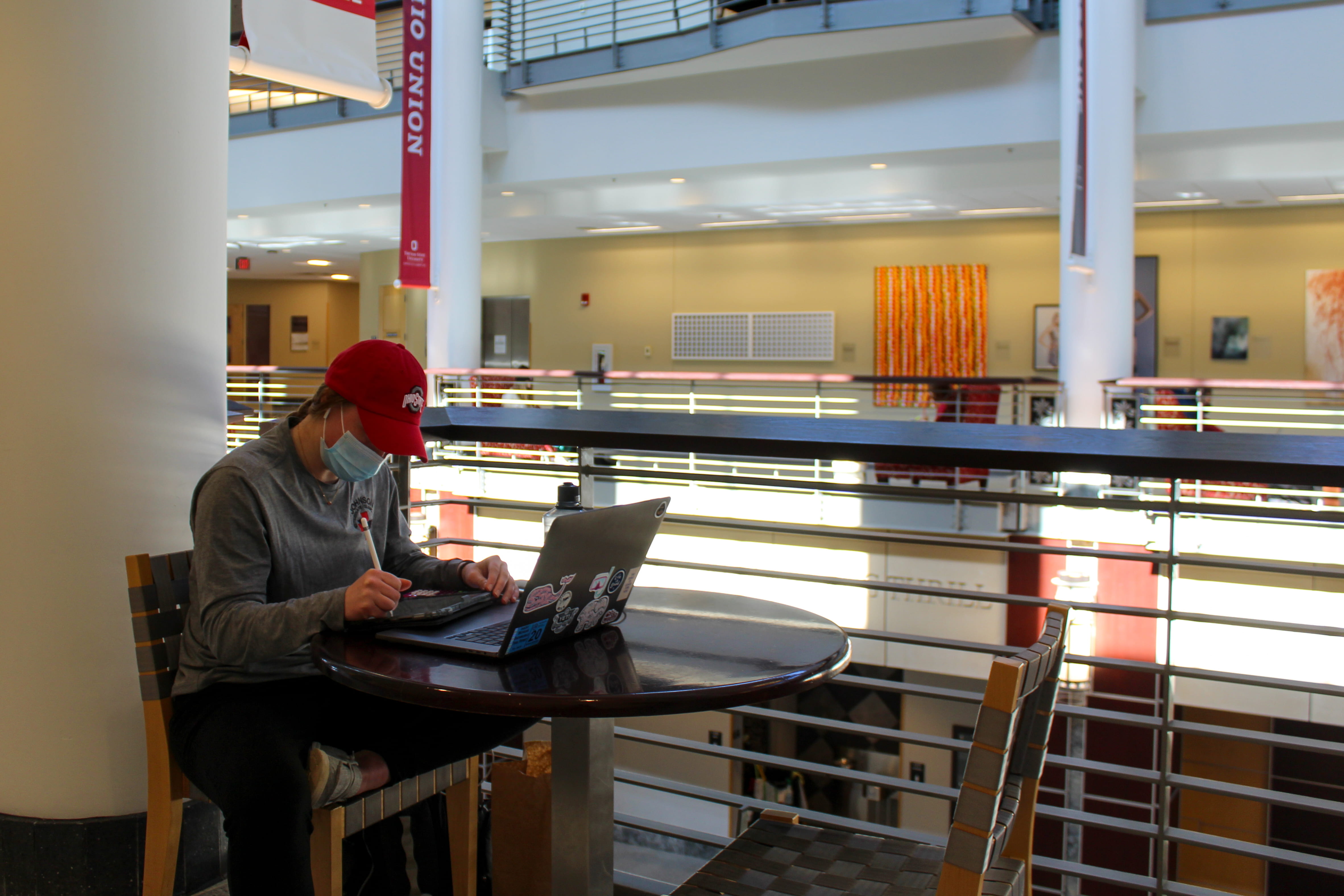 a students studies in the union