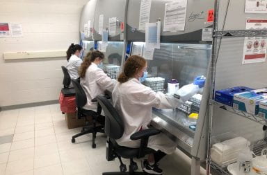 a testing lab on ohio states campus