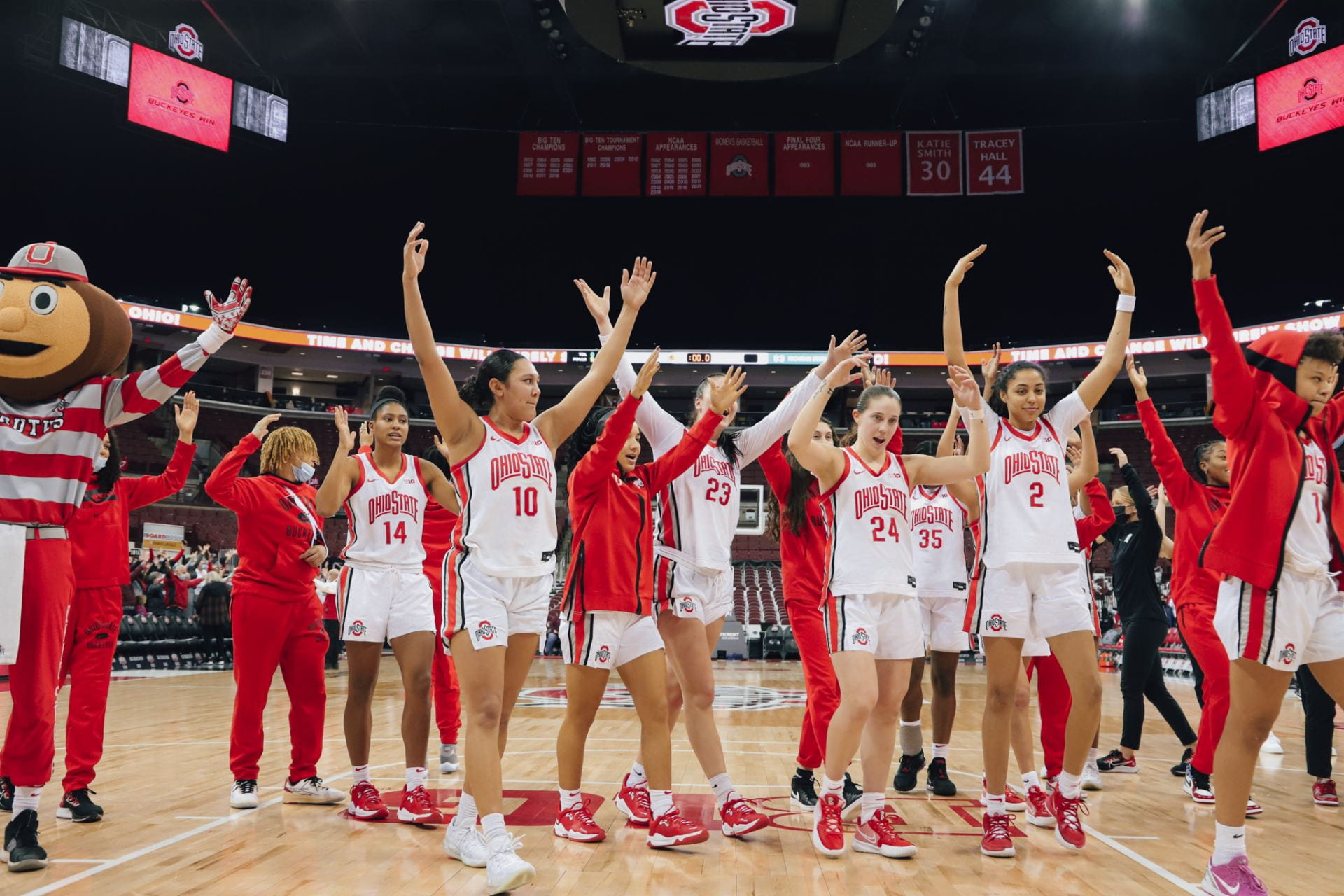 Women’s Basketball Ohio State earns sixth consecutive victory in 8071