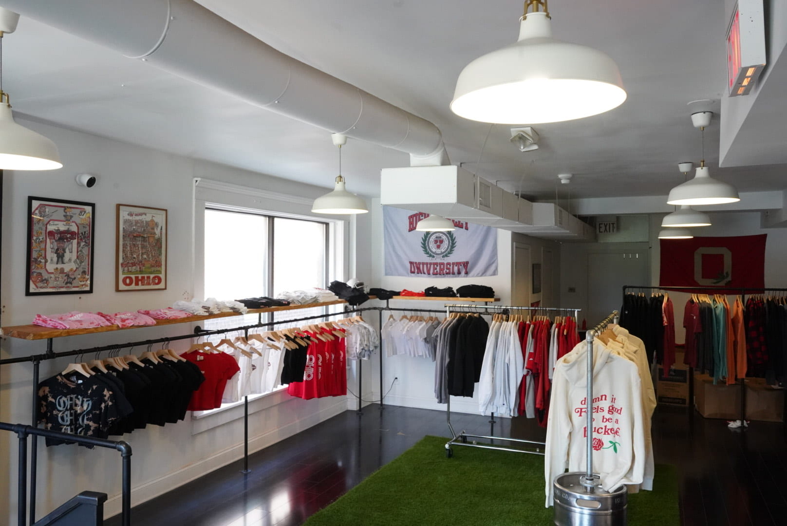 Upstairs expansion at Mid High Market caters to students with a taste for Ohio State fashion