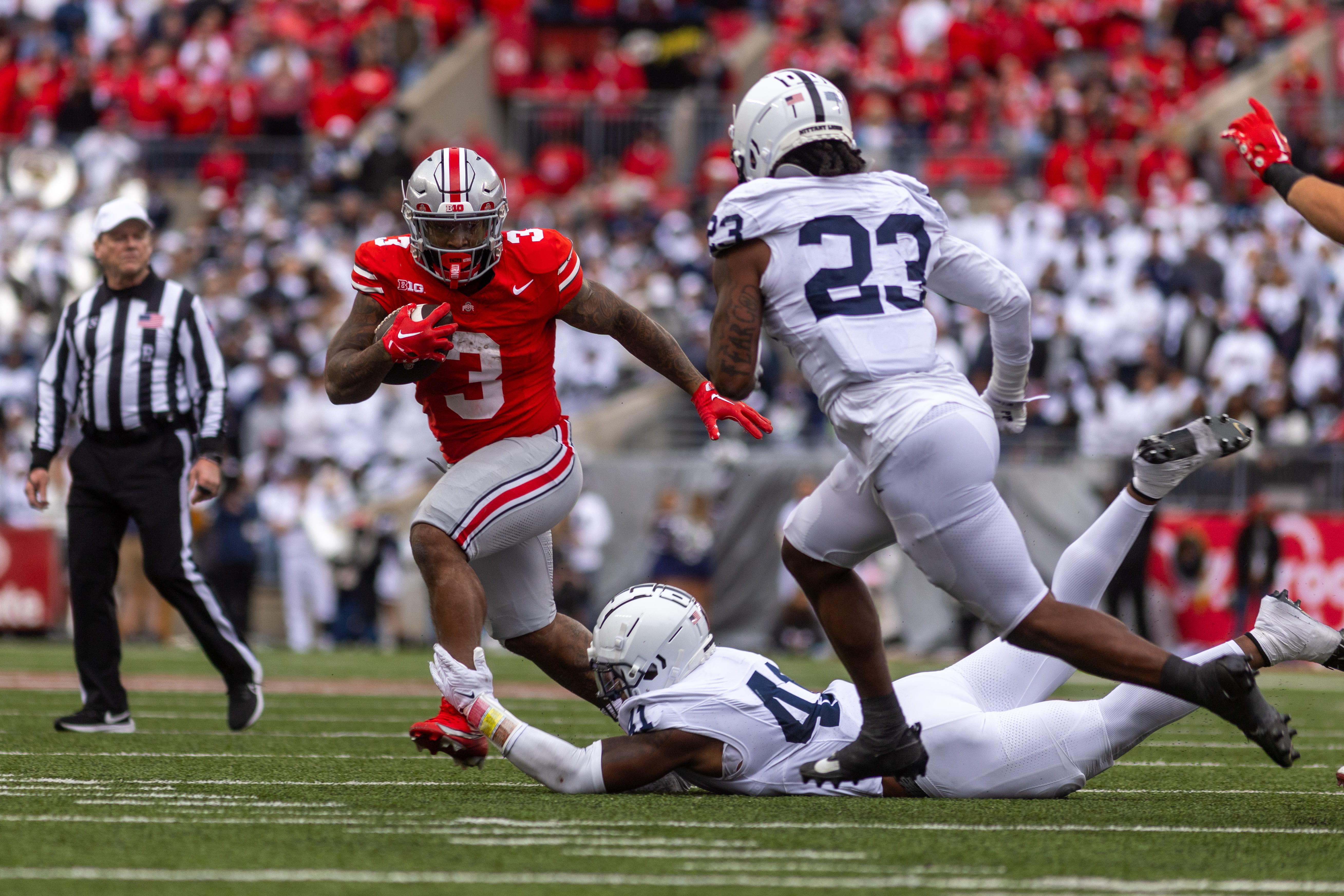 Football: Roles reversed in Ohio State’s defensive showing Saturday