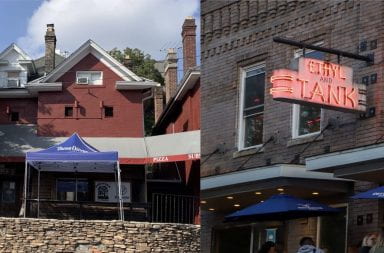 Local bars Out-R-Inn (left) and Ethyl & Tank (right) were named best North and South Campus bars, respectively, in The Lantern's 2023 "Best of OSU" polling. Credit: Mackenzie Shanklin | Lantern File Photos
