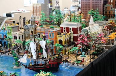 The Columbus Museum of Art will open the 2023 iteration of its annual exhibit "Think Outside the Brick: The Creative Art of Lego” Saturday. Credit: Wendy Wang | Lantern Reporter