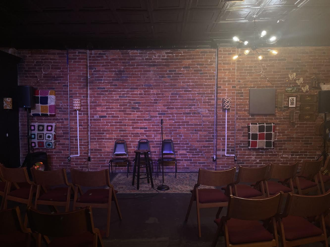 The Hashtag Comedy Co. stage will welcome ROT Improvisational Comedy Group on the first Saturday of every month beginning this weekend. Credit: Avery Caudill | Lantern Reporter