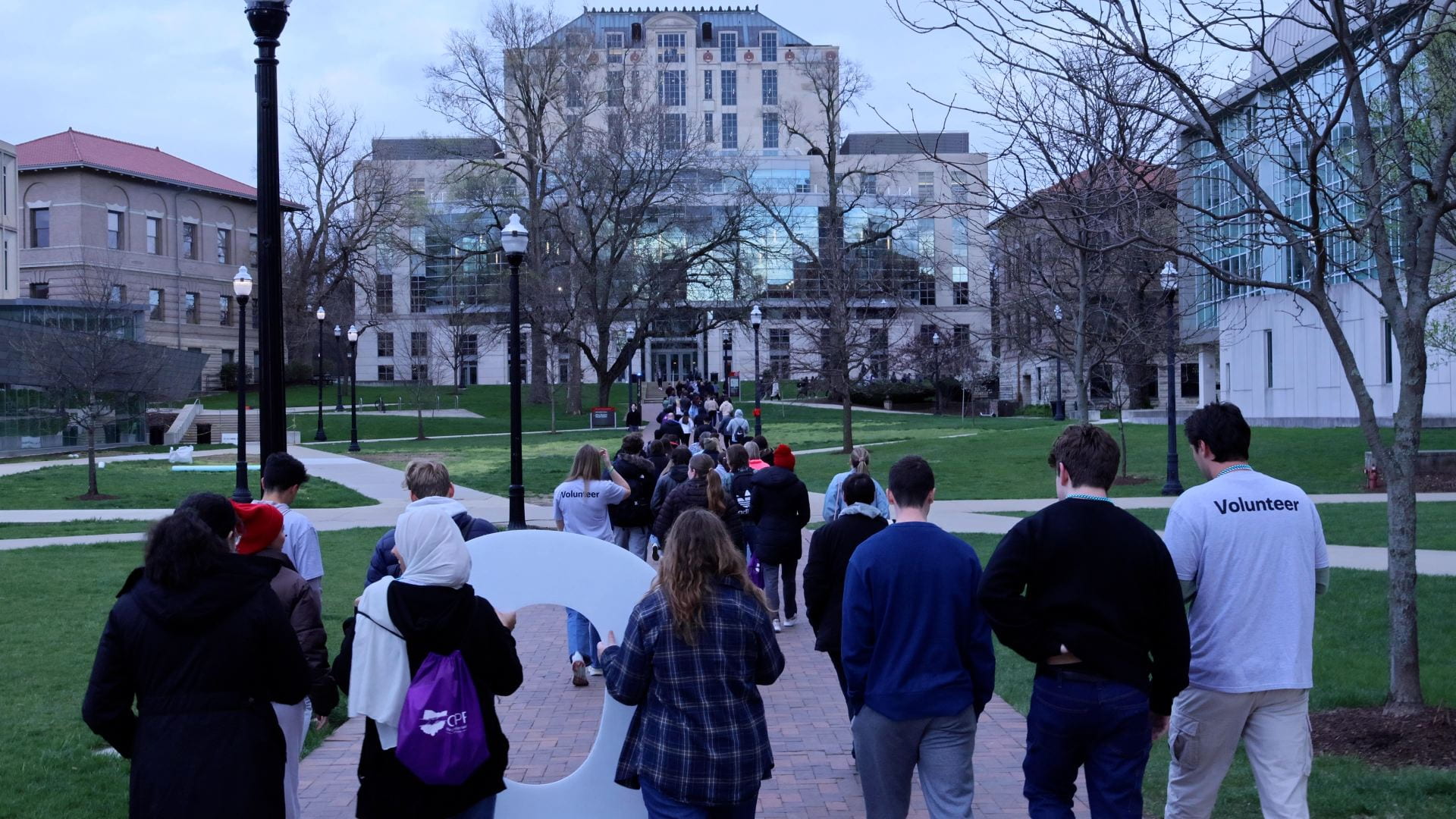 Increasing awareness for mental health through the Out of the Darkness Campus Walk