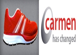 The new Carmen logo features a sneaker as an attempt to draw attention, said Valerie Rake, the Carmen support team leader for the Office of Distance Education and eLearning. Credit: Courtesy of OSU