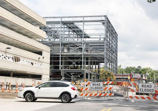 Though Arps Garage reopened before Fall Semester, the $3M renovation project is not yet complete. Credit: Though Arps Garage reopened before Fall Semester, the $3M renovation project is not yet complete. 