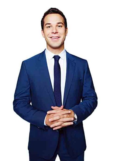 Skylar Astin, one of the stars of TBS’ new sitcom ‘Ground Floor,’ which airs Thursdays at 10 p.m.  Credit: Courtesy of TBS 