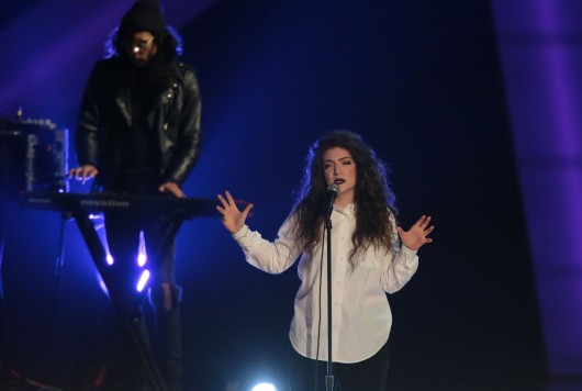 Lorde performs at the Nokia Theater in Los Angeles. Lorde's rumored boyfriend is the subject of many One Direction fans' tweets following comments she made about the English boy band. Credit: Courtesy of MCT