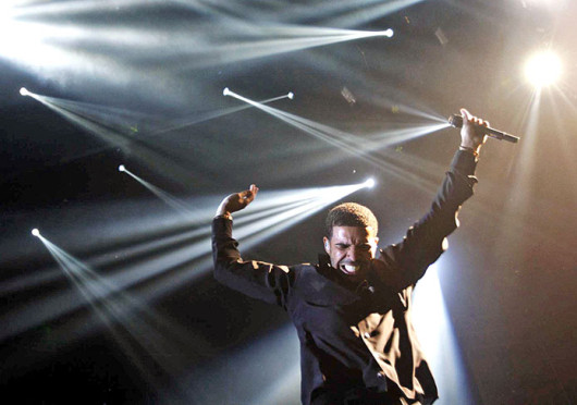 Drake performs at the Galen Center in Los Angeles March 5, 2012. He is scheduled to perform Dec. 13 at Nationwide Arena. Credit: Courtesy of MCT 
