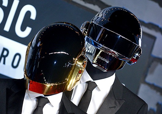 Electronic duo Daft Punk is scheduled to collaborate with R&B singer Stevie Wonder at the 56th Grammy Awards Jan. 26.  Credit: Courtesy of MCT