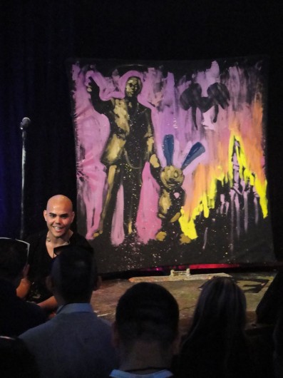 Performance painter David Garibaldi is set to perform at Ohio State March 3.  Credit: Courtesy of Doug Kline, Creative Commons License 