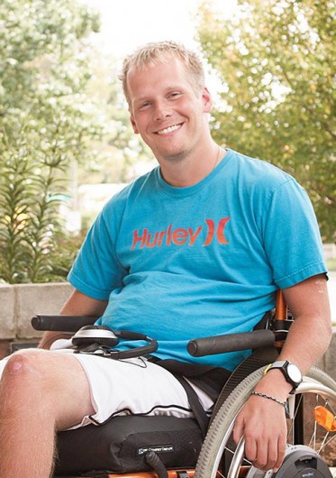 OSU alumnus Adam Helbling authored ‘Well...I Guess I Am Not Jesus,’ which details his life before and after a major car accident that left him paralyzed from the chest down.  Credit:  Courtesy of Adam Helbling 