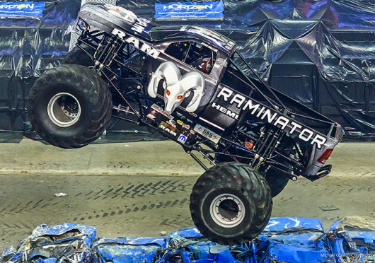 The Raminator is set to be featured in the Lucas Oil Monster Truck Nationals March 29 at the Schottenstein Center.  Credit: Courtesy of Michael Glaskin-Clay 