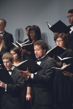 A number of university choirs are set to perform in a choral "collage" Oct 10 in Weigel Auditorium.