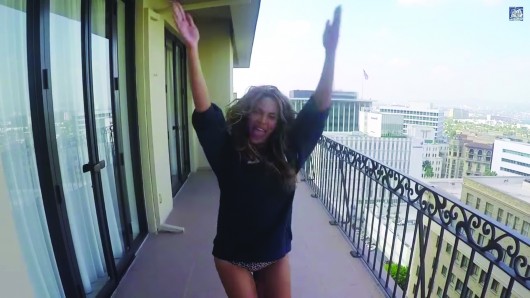 Singer Beyonce is set to drop two new songs — ‘7/11’ and ‘Ring Off’ — in the ‘platinum edition’ of her 2013 self-titled album.  Credit: Screenshot of Beyonce’s music video for ‘7/11’  