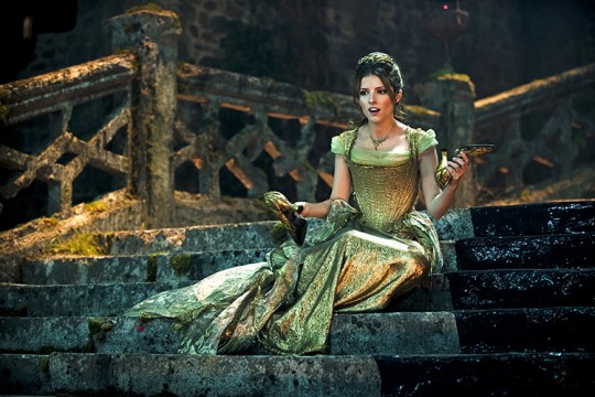 Anna Kendrick plays Cinderella in Disney’s ‘Into the Woods.’ The movie opened Christmas Day.  Credit: Courtesy of Walt Disney Studios.
