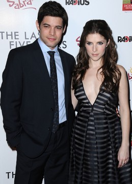 Jeremy Jordan and Anna Kendrick attending the Los Angeles Premiere of 'The Last Five Years' held at the Arclight Theater. Credit: Courtesy of TNS.
