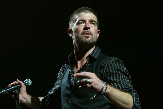Robin Thicke was ordered this week to pay $7.3 million in damages for infringing upon Marvin Gaye’s No. 1 hit “Got to Give It Up” with his song "Blurred Lines." Credit: Courtesy of TNS