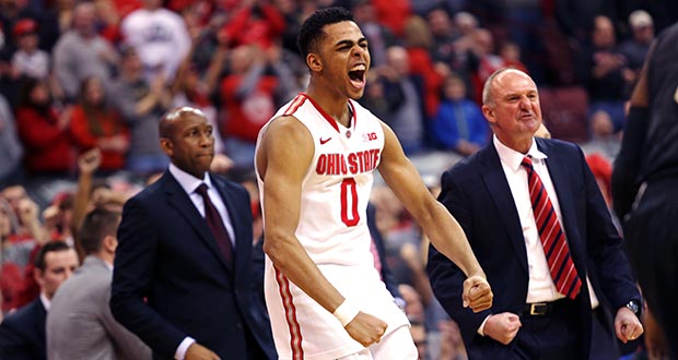 D'Angelo Russell declared for the NBA Draft on Wednesday, becoming the first OSU one-and-done player since Byron Mullens. Credit: Mark Batke / Lantern photographer