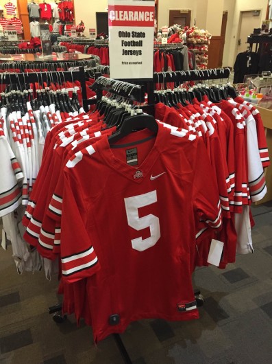 Ohio State retail jerseys will be limited to a pair of numbers ...