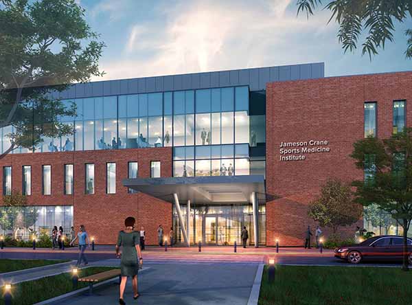 The Jameson Crane Sports Medicine Institute will be located in the Athletics District on North Campus of OSU. Photo credit: William Kosileski | Lantern Reporter 