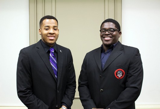 Cin’Quan Haney (left) and Curtis Henry (right), are the founders of the United Project. Credit: Courtesy of Jack Brandl.
