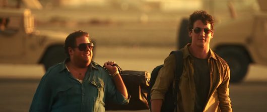 Jonah Hill and Miles Teller in "War Dogs." Credit: Courtesy of TNS. 