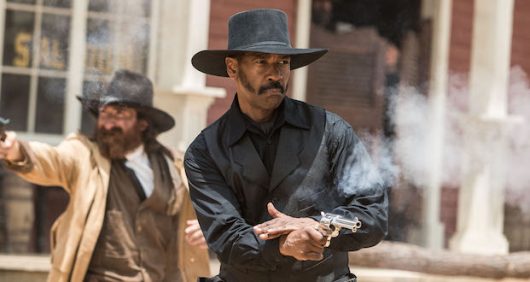Denzel Washington as Sam Chisolm in the movie "The Magnificent Seven" directed by Antoine Fuqua. Credit: Courtesy of TNS
