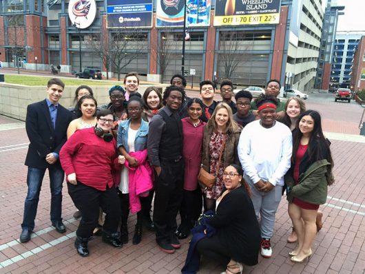 TAG students attending Motown the Musical at the Ohio Theatre in February. Credit: Courtesy of Annelise Dahl