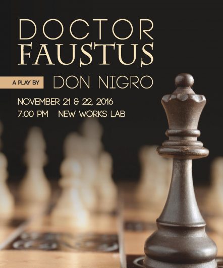 Nathan Sims is set to direct "Doctor Faustus" as part of the Department of Theatre Lab Series on Nov. 21 and 22. Credit: Courtesy of Nathan Sims