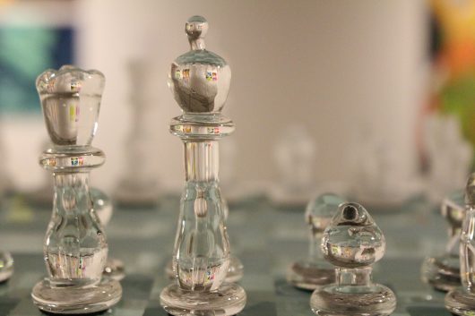Nathaniel Barbone's "Chess Set." Credit: Kathleen Senge | Lantern Reporter 