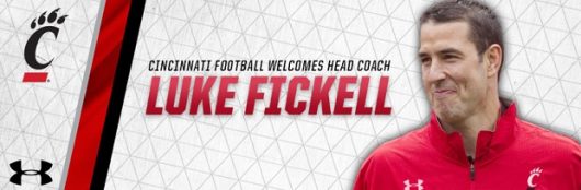 Ohio State's Luke Fickell named head coach of the University of Cincinnati. Credit: Courtesy of University of Cincinnati Athletics